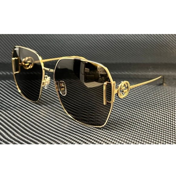Gucci Gold 64mm Women\'s Sunglasses main image 4
